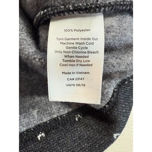 Talbots Nordic Fair Isle Mock Neck Pullover Fleece Sweater Womens Size 2X Black - Picture 10 of 10